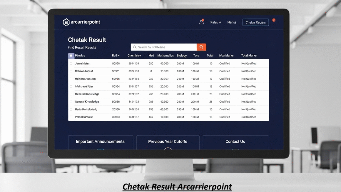 Chetak Result Arcarrierpoint: A Complete Guide for Fast and Accurate Updates