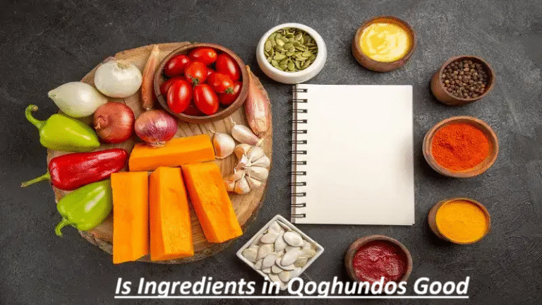 Is Ingredients in Qoghundos Good